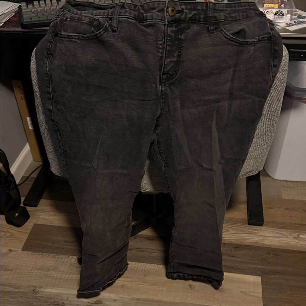 Torrid Black Ankle Jeans